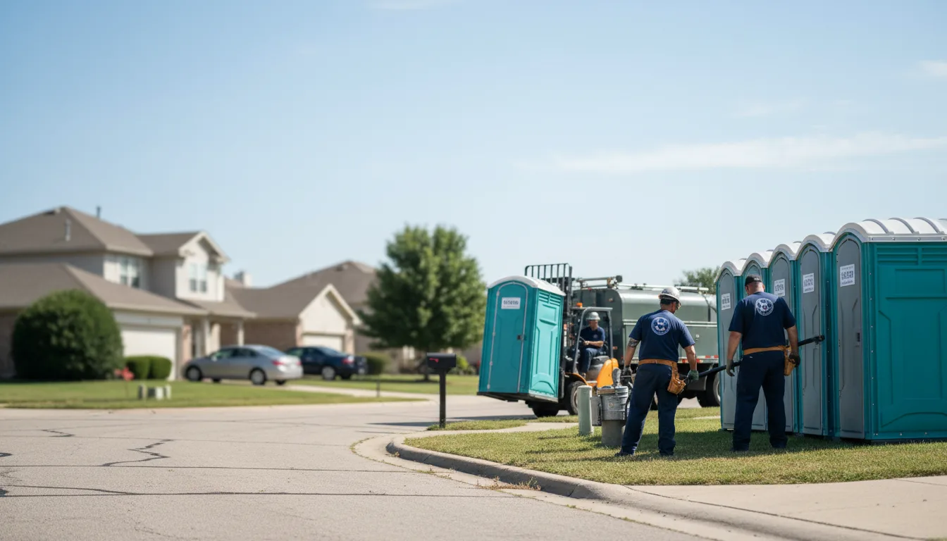 Porta Potty Rental in Springfield, OH near me